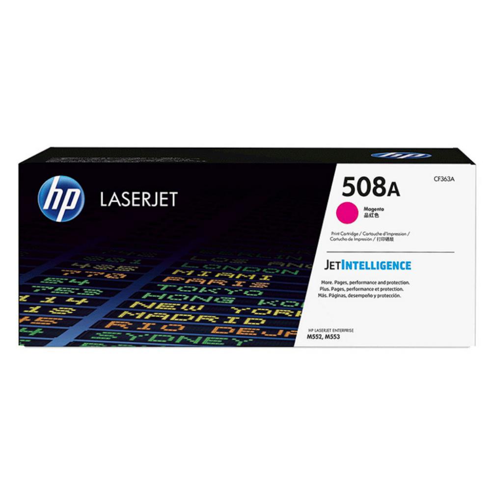 HP LASERJET M553 TONER 508A MAGENTA 5.000 PAGINAS ESTANDARD
