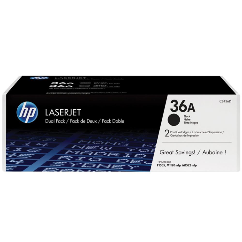 HP LASERJET P1505/M1522/M1120 TONER NEGRO PACK-2