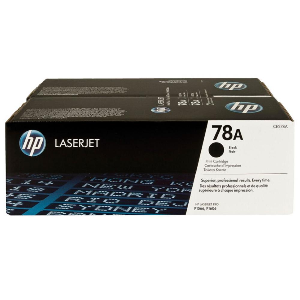 HP LASERJET P1566 TONER NEGRO Nº78A (PACK 2)