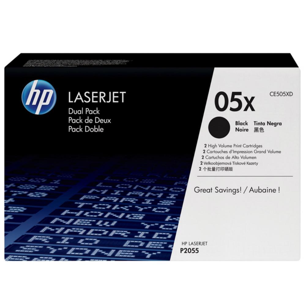 HP LASERJET P2055D/2055DN TONER NEGRO 6.000 PAGINAS PACK-2 DESC