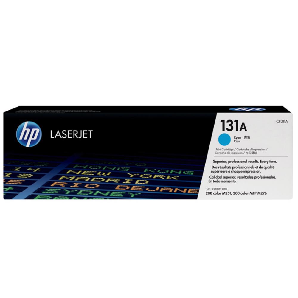 HP LASERJET PRO 200 M276 TONER CIAN Nº131A 1.800 PAGINAS.