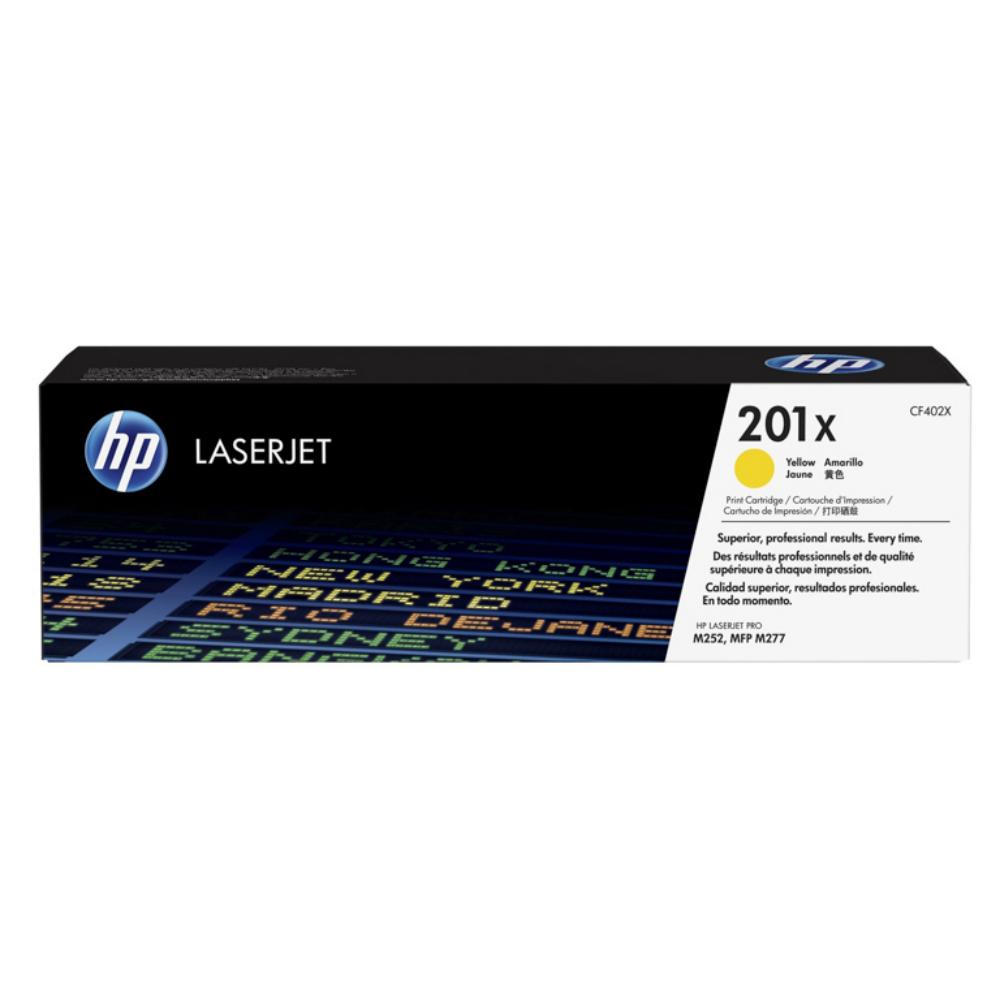 HP LASERJET PRO M252, M277 MFP 201X TONER AMARILLO ALTA 2.300 PAG