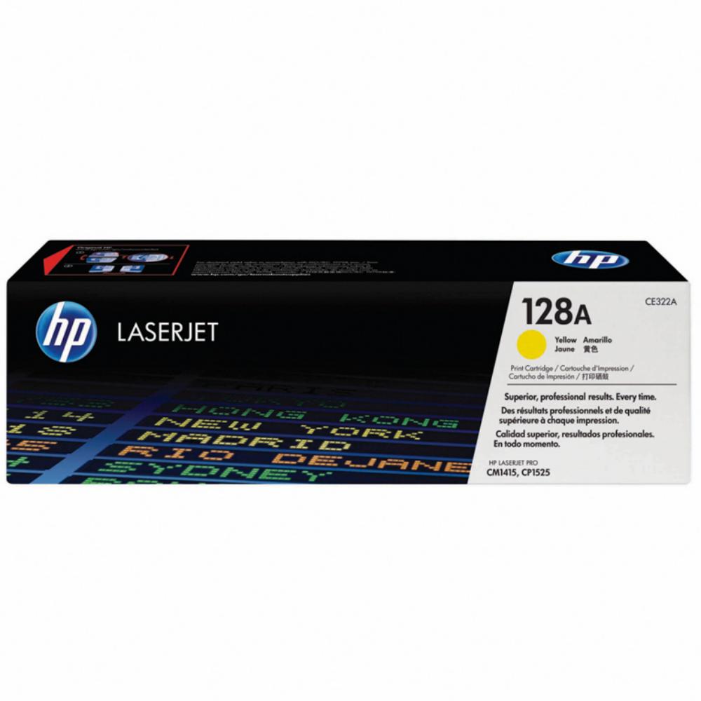 HP LASERJET PRO/SERIE CM1415 TONER AMARILLO  128A