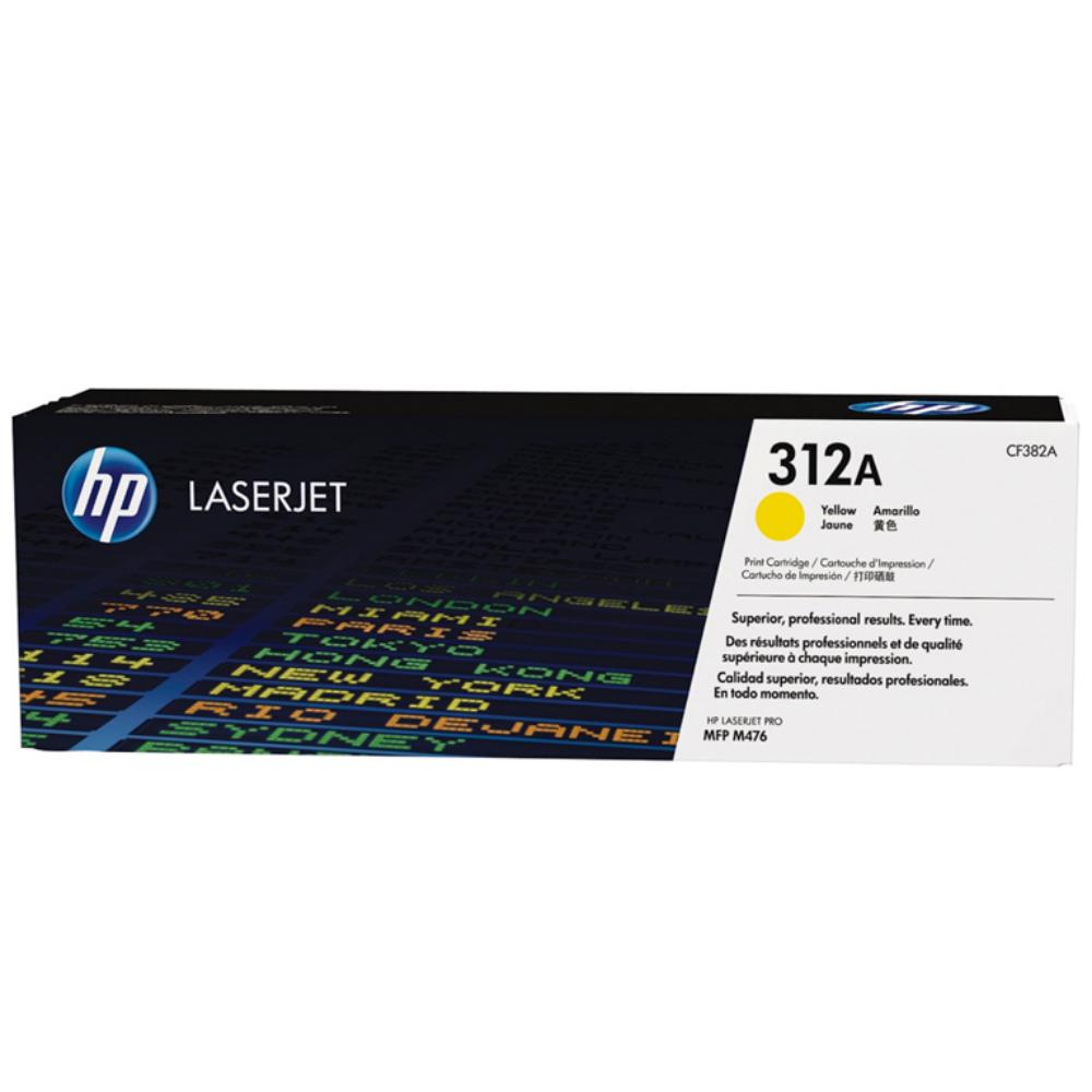 HP TONER LASERJET PRO MFP M476 AMARILLO.Nº312A