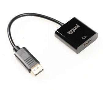 IGGUAL ADAPTADOR DISPLAYPORT (M) A HDMI (H)