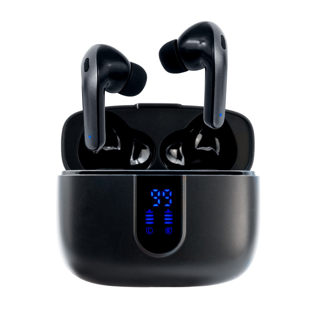 AURICULARES INALÁMBRICOS IGGUAL TWS BLUETOOTH NEGRO