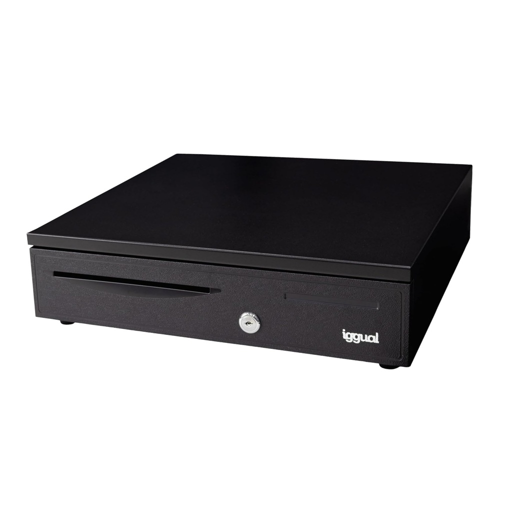 IGGUAL CAJÓN PORTAMONEDAS IRON-20 4+8 NEGRO