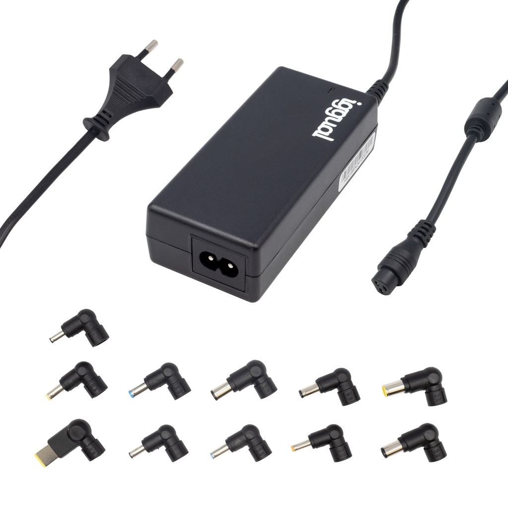 IGGUAL CARGADOR UNIVERSAL AUTOMÁTICO CUA-11T-65W