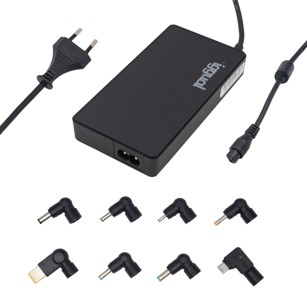 IGGUAL CARGADOR UNIVERSAL AUTOMÁTICO CUA-C-8T-65W