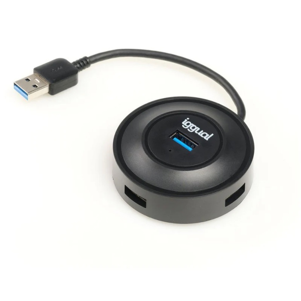IGGUAL HUB USB 4 PUERTOS USB 