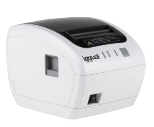 IGGUAL IMPRESORA TÉRMICA TP EASY 80W USB + RJ11 (BLANCA)