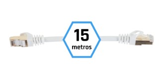IGGUAL LATIGUILLO CAT7 SFTP LSZH 15 METROS – BLANCO