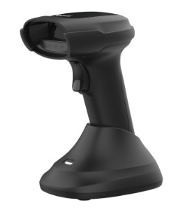 IGGUAL LECTOR CÓDIGO BARRAS 2D BLUETOOTH + 2.4G CON BASE – L2DBT-D-AX