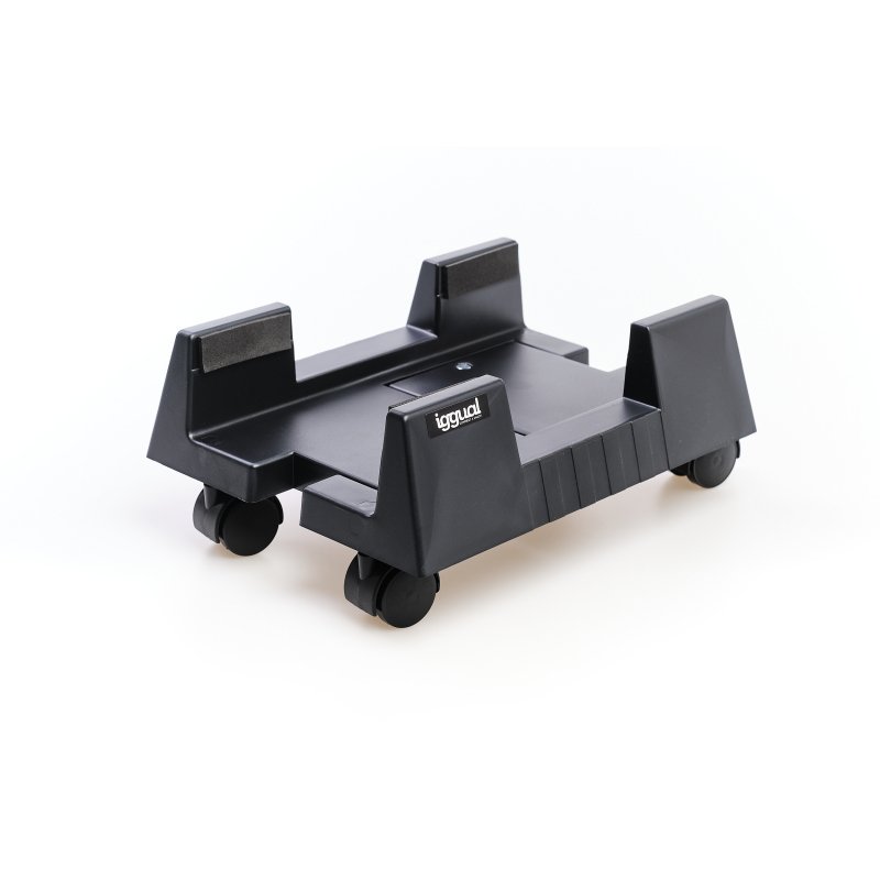 IGGUAL SOP1 SOPORTE CPU AJUSTABLE CON RUEDAS