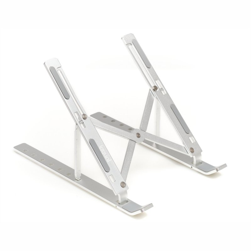 IGGUAL SOPORTE ELEVADOR PLEGABLE PORTÁTIL 17" PLATA
