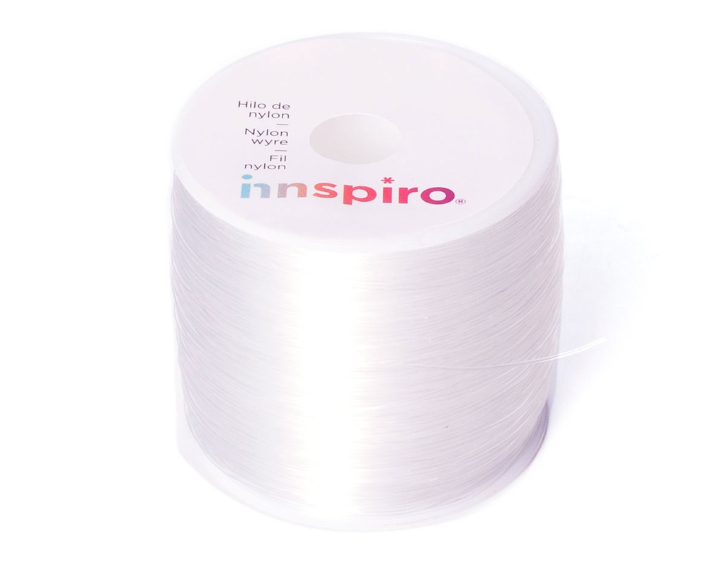 HILO NAILON TRANSPARENTE 0,50 MM 50 G – 150 M APROX. – INNSPIRO