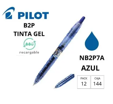 BOLÍGRAFO PILOT B2P AZUL