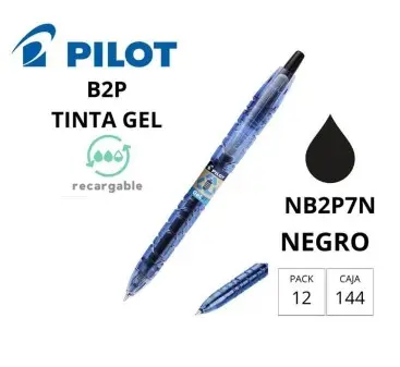 BOLÍGRAFO PILOT B2P NEGRO