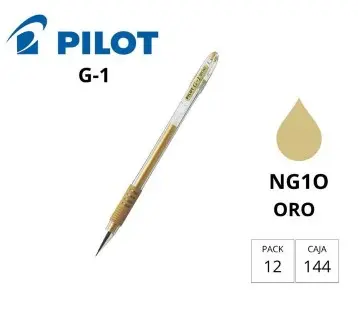 BOLÍGRAFO PILOT G-1 ORO