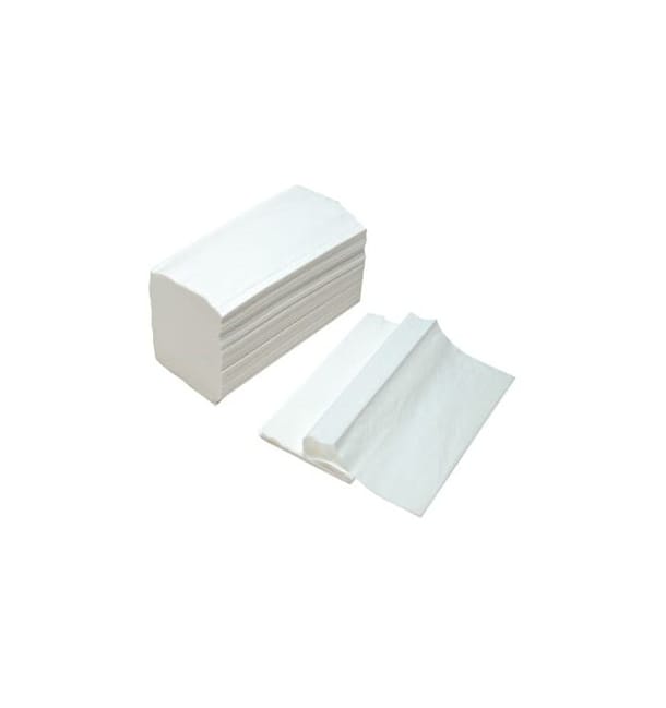 TOALLAS Z TISSUE 2 CAPAS LISA · 100% CELULOSA · CAJA 20 PAQUETES × 200 SERVICIOS