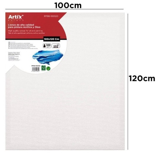 LIENZO 100X120 3,5CM