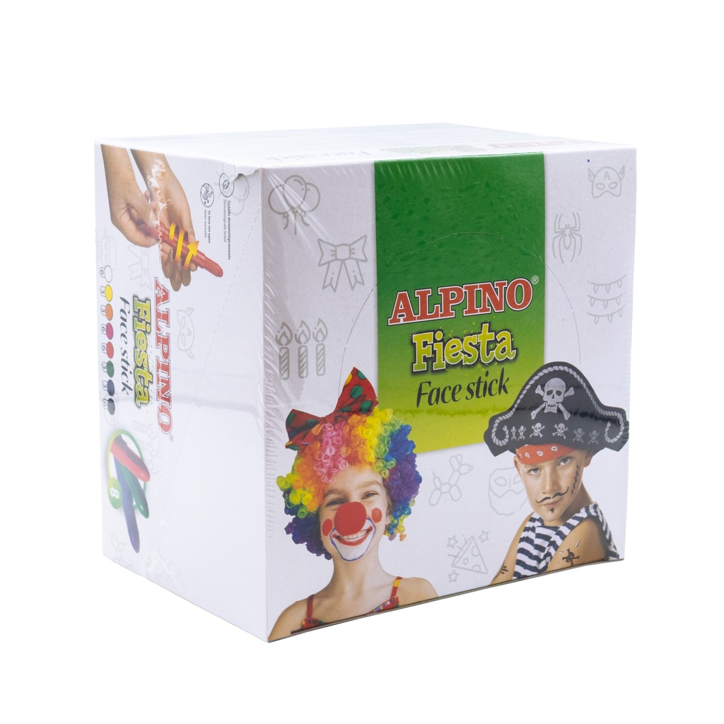 MAQUILLAJE FACE STICK (EXPOSITOR 36 UNIDADES) ALPINO