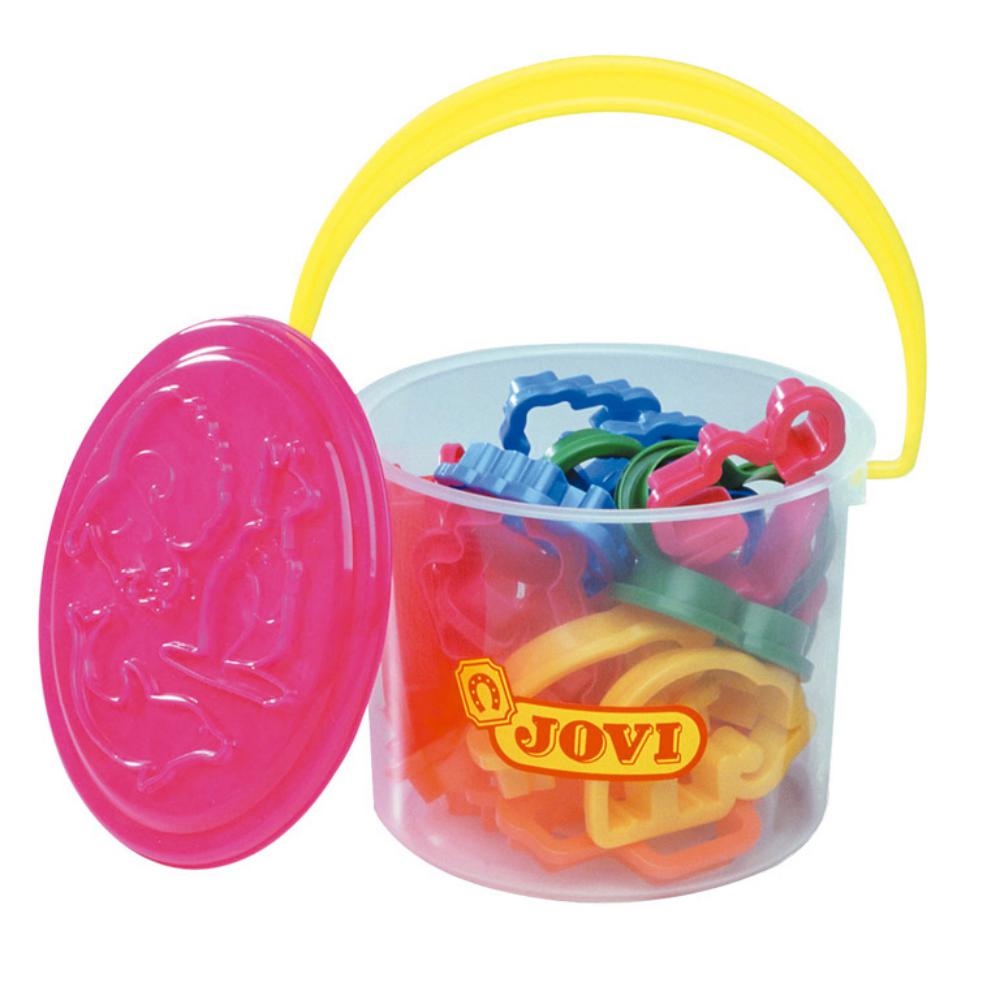 MOLDES MODELAR JOVI – CUBO CON 24 MOLDES (6 MODELOS)