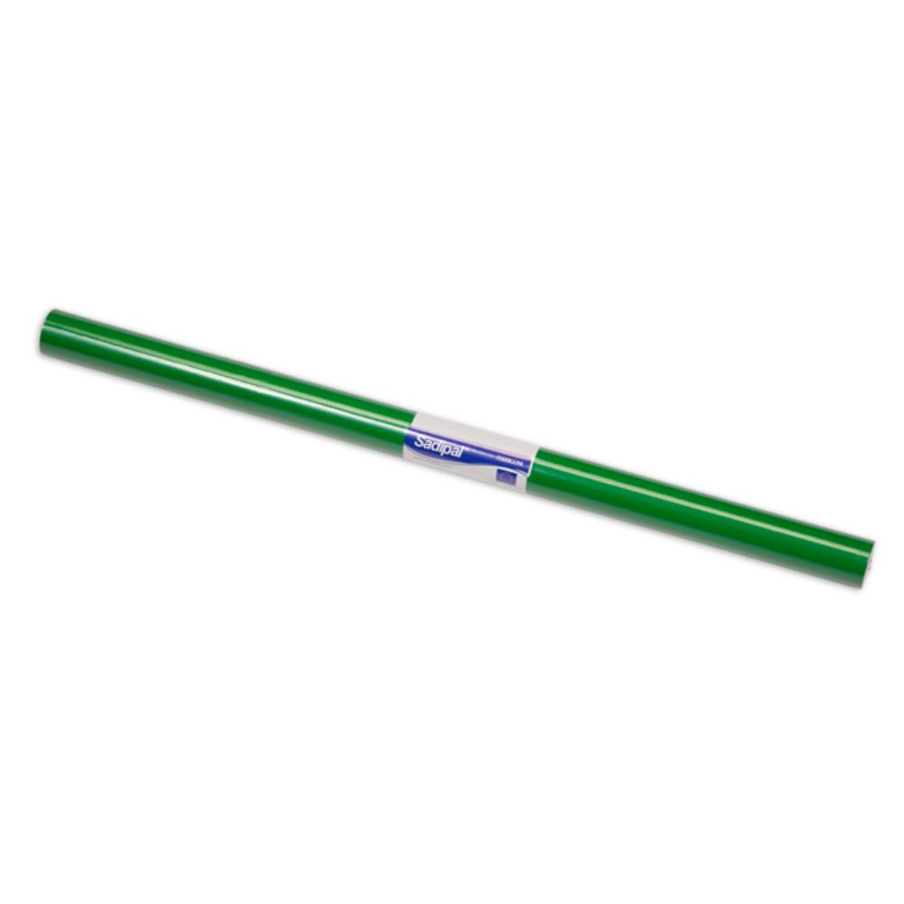 PAPEL CHAROL SADIPAL · ROLLO 50 CM × 16,25 M (25 HOJAS 50×65) · 65 g/m² · VERDE · ESTUCADO BRILLANTE · 100% RECICLABLE Y BIODEGRADABLE