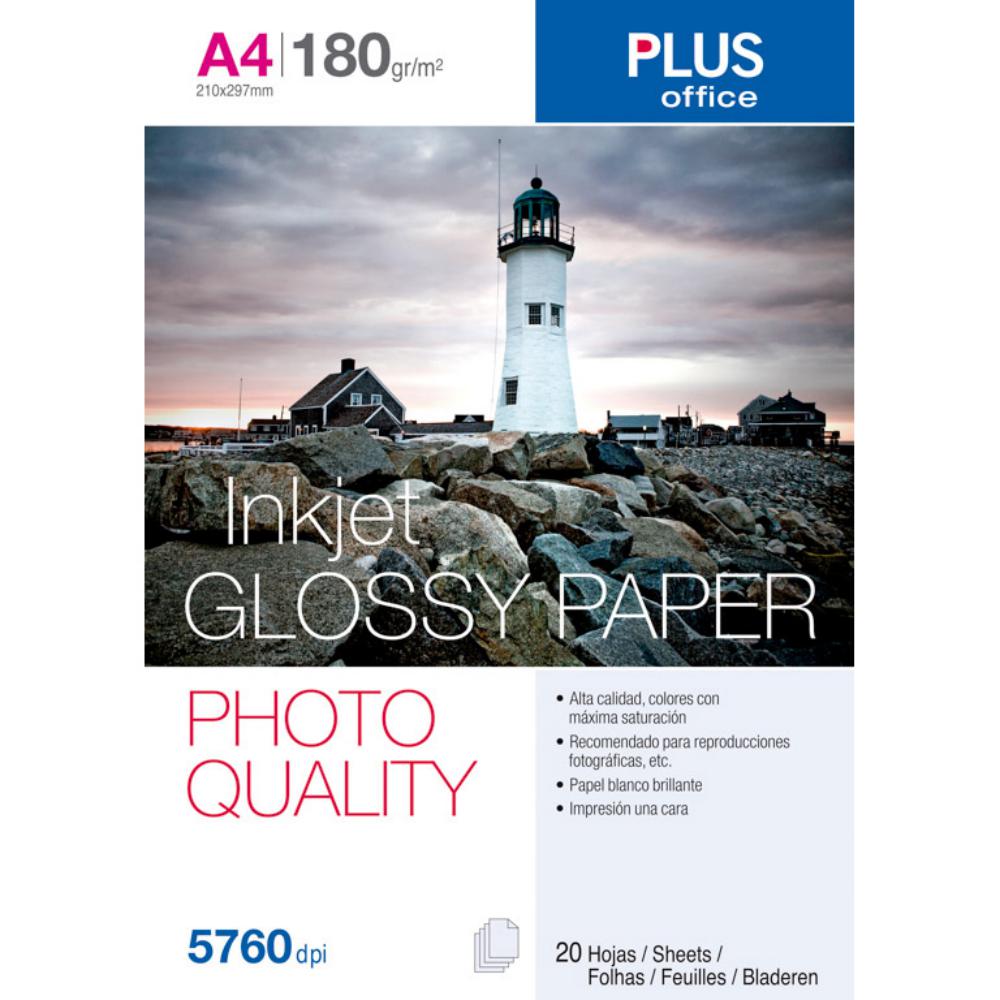 PAPEL FOTOGRÁFICO EVERYDAY A4 180 g/m² – PACK 20 HOJAS