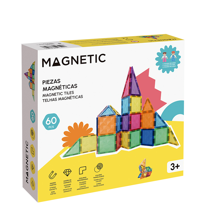 JUEGO TWIST MAGNETICS 62 PIEZAS