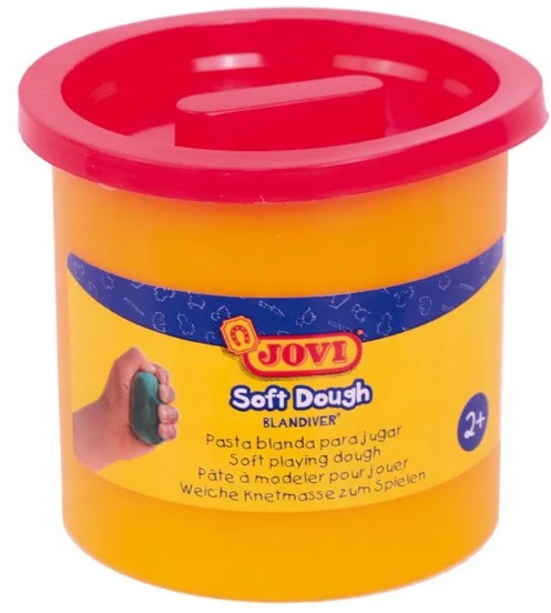 PASTA BLANDA ROJO FLUOR SOFT DOUGH BLANDIVER BOTE 460 G