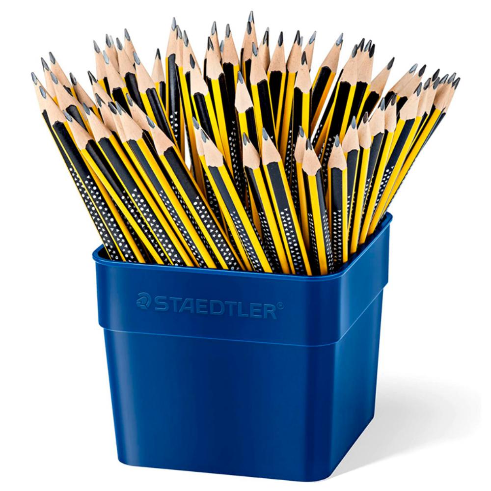 LÁPICES DE GRAFITO STAEDTLER 183 TRIPLUS SLIM HB – BOTE 72 UNIDADES