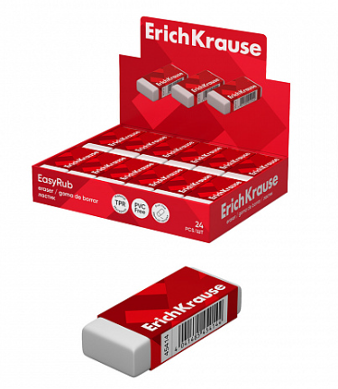 GOMA DE BORRAR ERICHKRAUSE EASYRUB CAJA 24 UDS