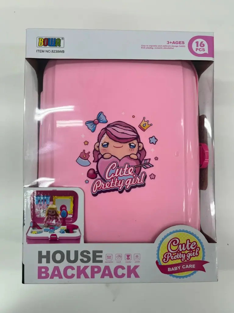 MOCHILA MALETIN COMPACTO PRETTY GIRL