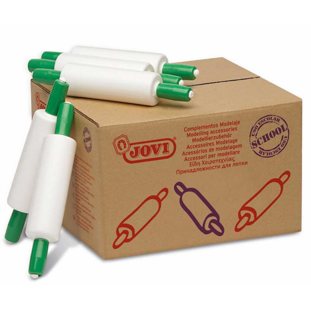 RODILLO PARA MODELAR PASTA, ARCILLA Y PLASTILINA JOVI 25 UDS