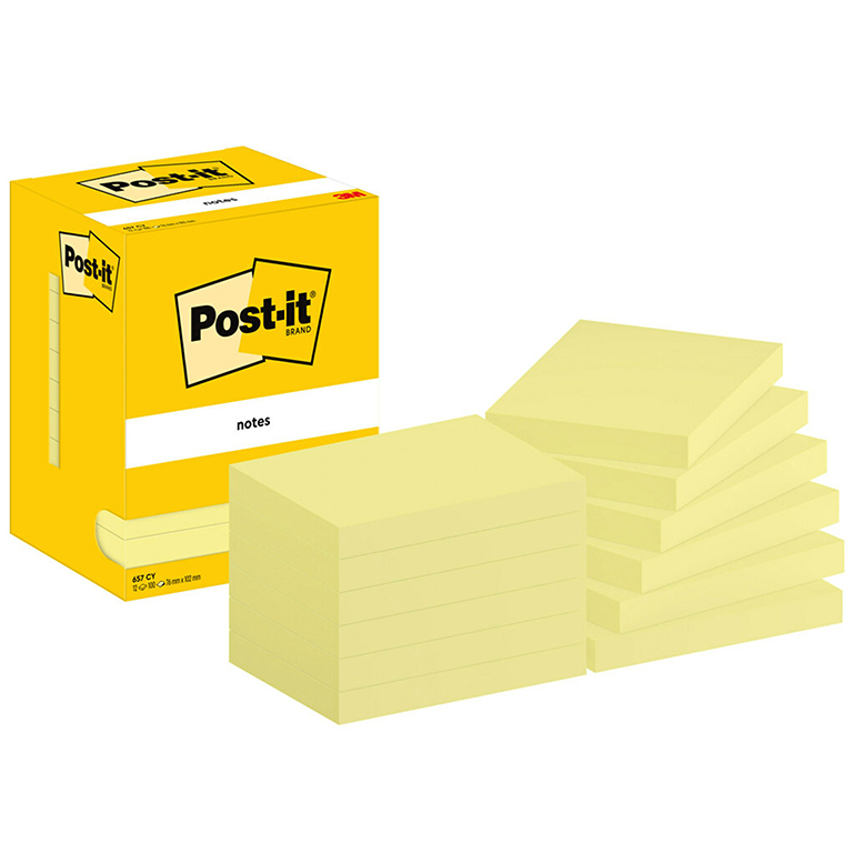 NOTA ADH.POST-IT 76X101 AMARIL