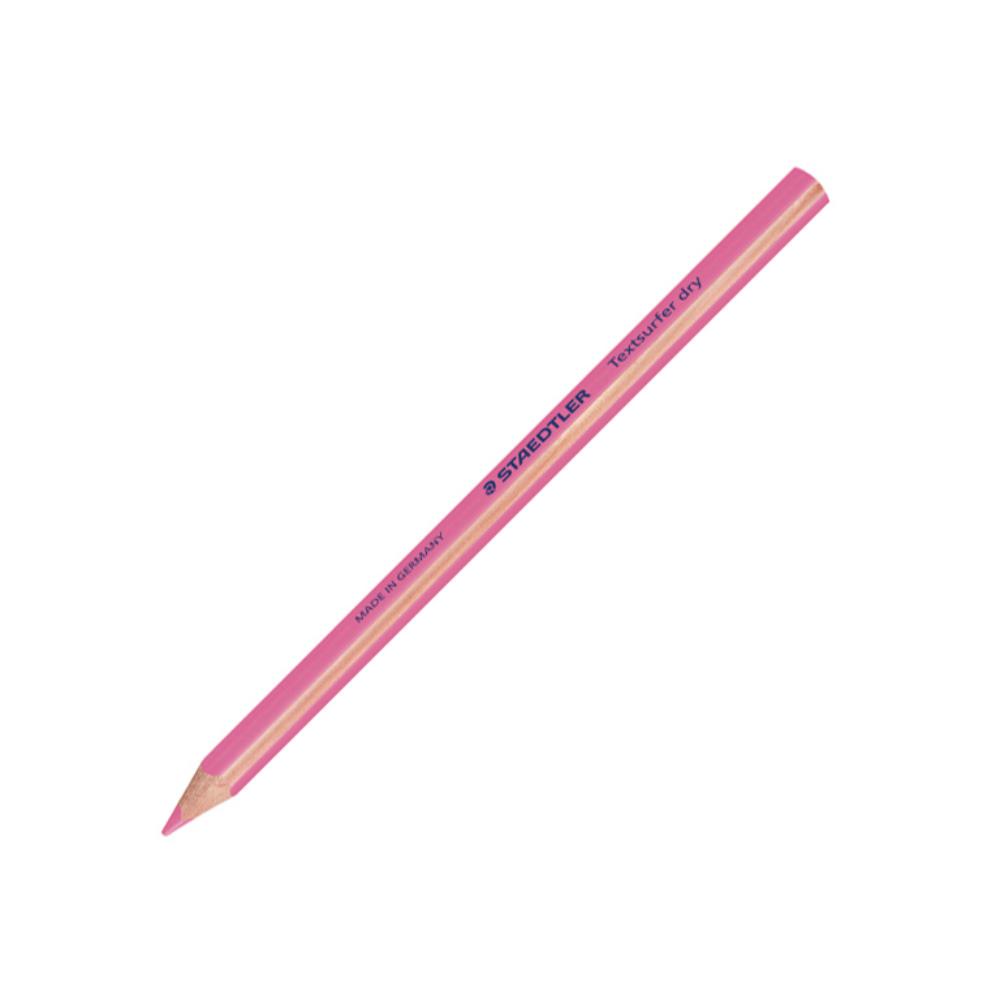 LÁPICES FLUORESCENTE STAEDTLER TRIANGULAR TOP STAR ROSA – CAJA 12 UNIDADES
