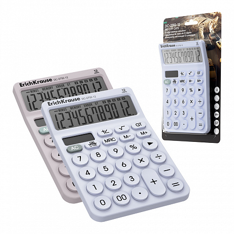 CALCULADORA DE MESA 12 DÍGITOS – ERICHKRAUSE DC-2792