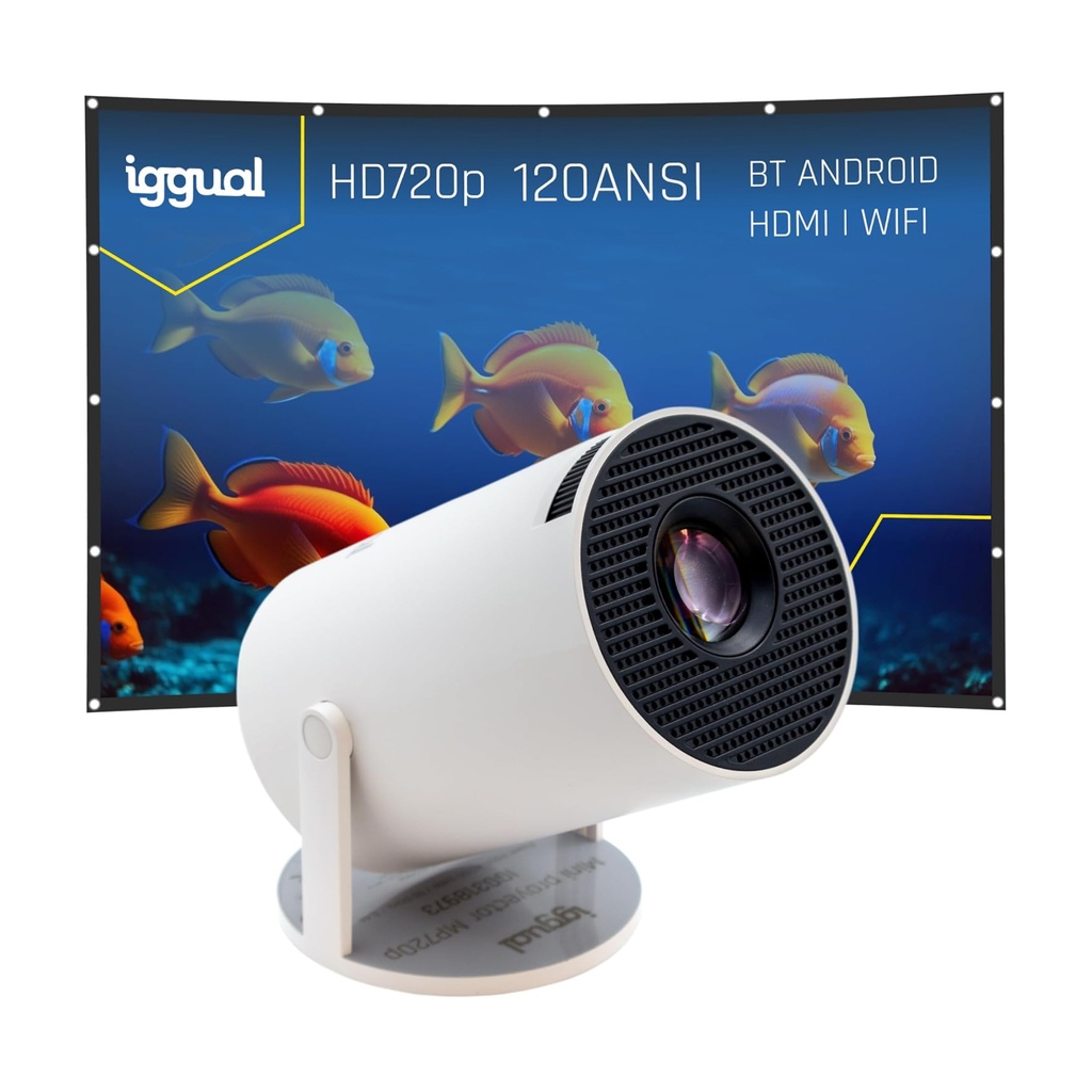 PACK PROYECOTR Y PANTALLA IGGU