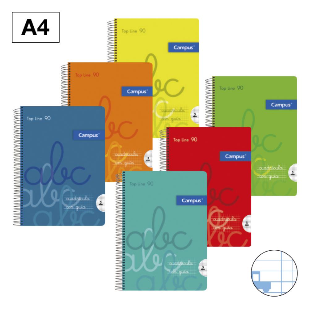 BLOC A4 80/H T.PP 90GR C.M.5 C