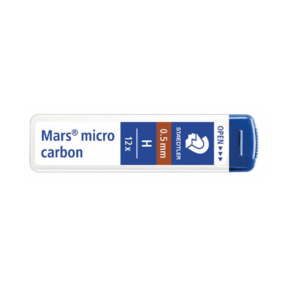 MINAS MARS MICRO GRAFITO 0,5MM H TUBO 12 UDS  STAEDTLER