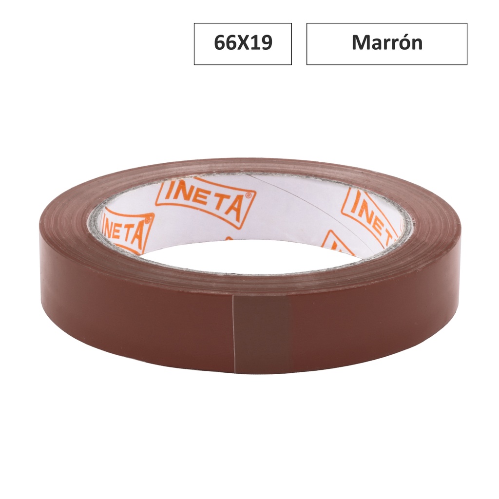 CINTA ADHESIVA 66X19 MARRON PARA MANUALIDADES Y PSICOMOTRICIDAD