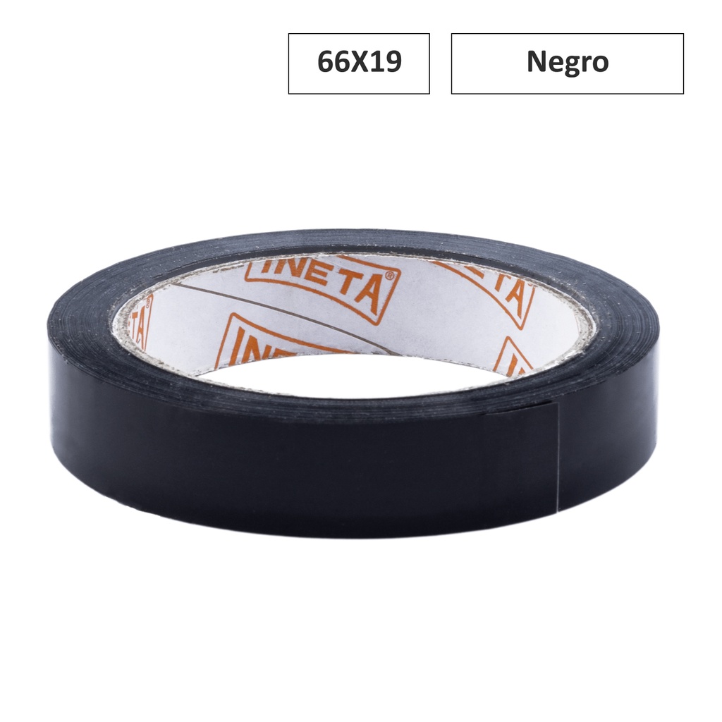 CINTA ADHESIVA 66X19 NEGRO PARA MANUALIDADES Y PSICOMOTRICIDAD