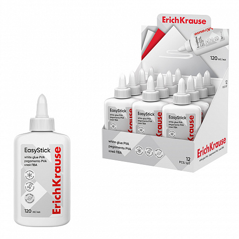 COLA BLANCA PVA ERICHKRAUSE EASYSTICK 120 ML