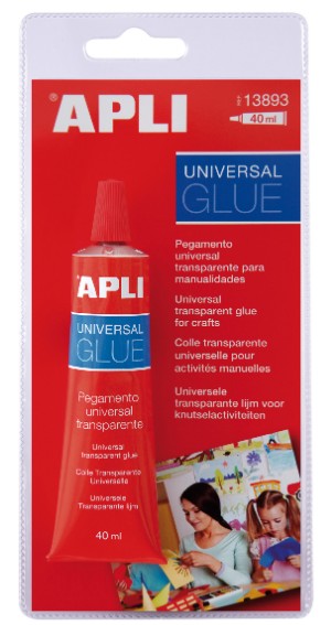 PEGAMENTO COLA UNIVERSAL APLI 40 ML
