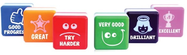 SELLOS DE MOTIVACIÓN INGLES– 8 UNIDADES