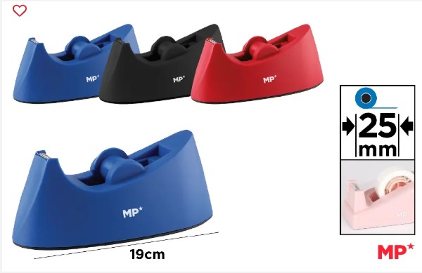 PORTARROLLOS MEDIANO NEGRO MAXI