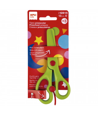 TIJERA PRESCOLAR APLI 13CM