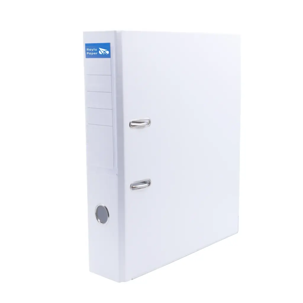 ARCHIVADOR RADO RAYLU  A4 LOMO ANCHO 75MM FORRADO INTERIOR PP BLANCO