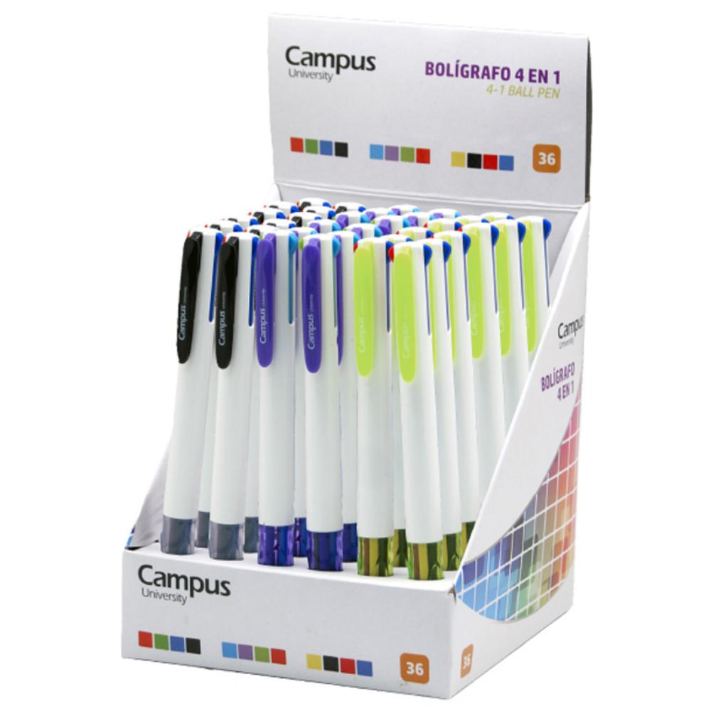 BOLIGRAFO CAMPUS (4 EN 1) /EXP